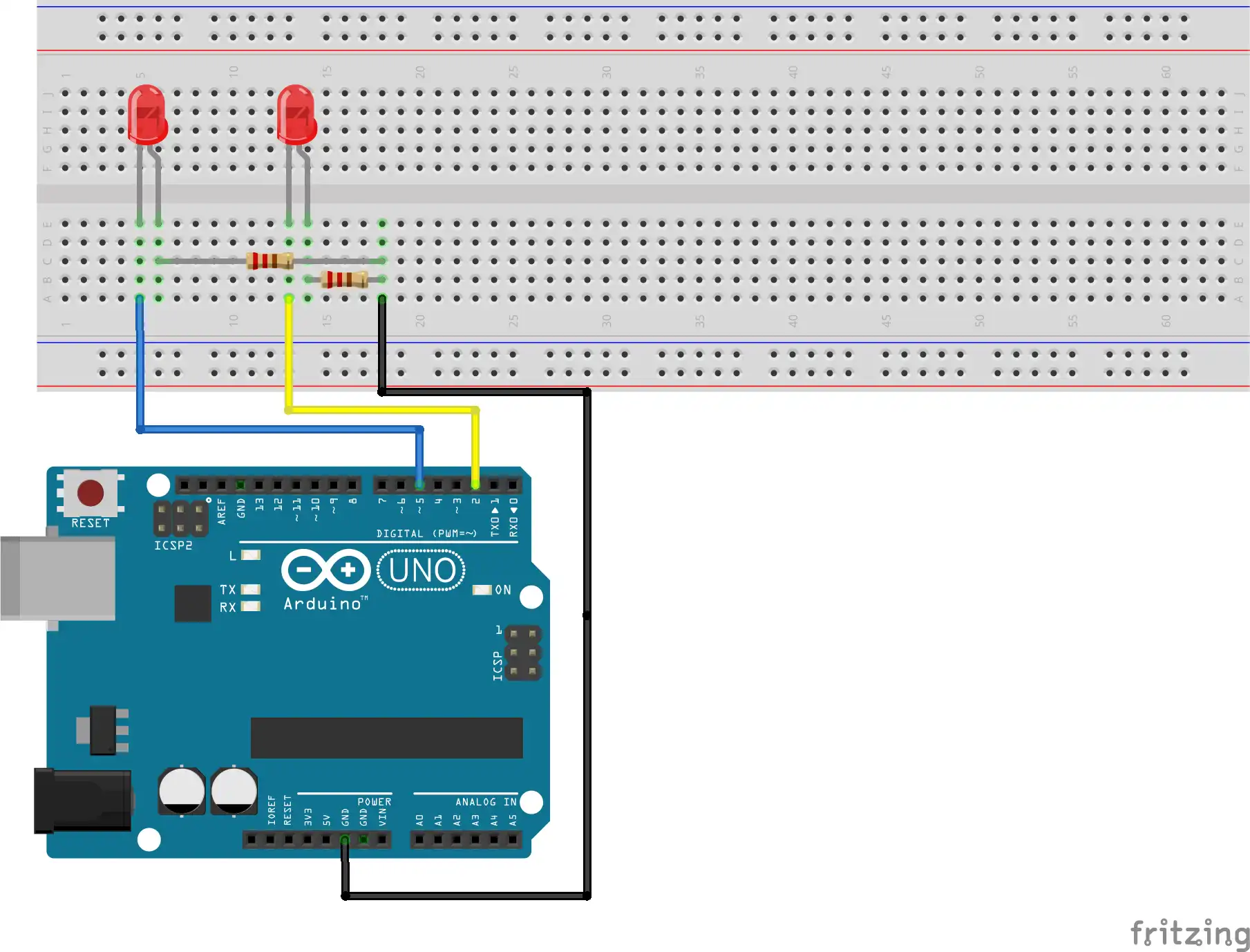 Blinking LED - Arduino project