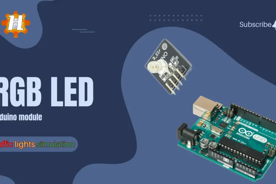 RGB LED Arduino module project with video